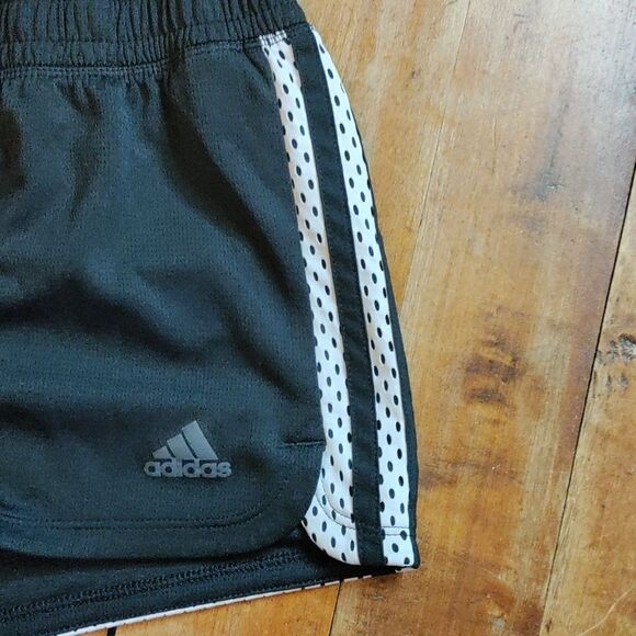 Adidas Shorts Small Black Climalite Activewear Athleisure Sporty Soccer Spring - Picture 3 of 6